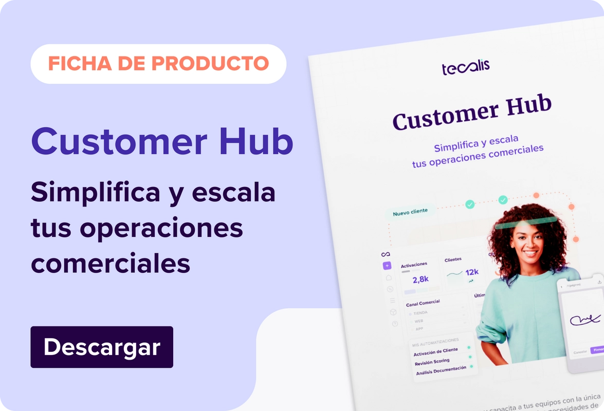 customer hub ficha de producto