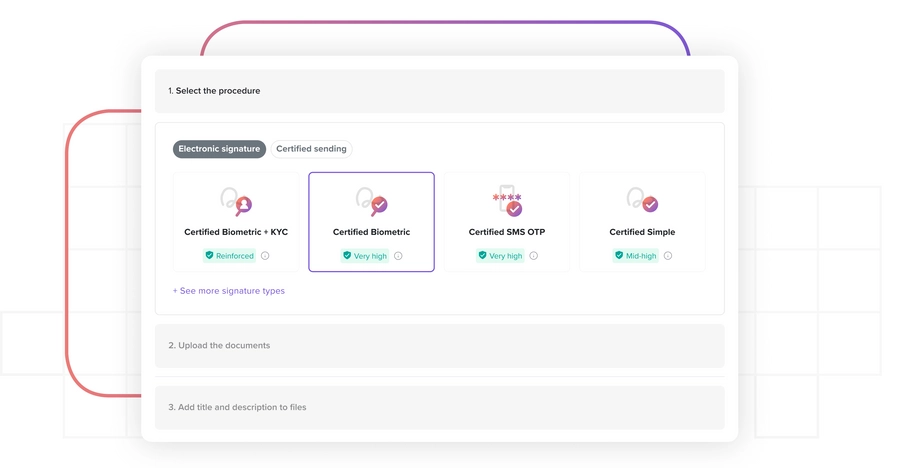 types of esignature you can choose