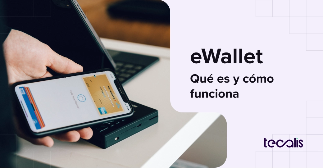 Alguien pagando con su eWallet