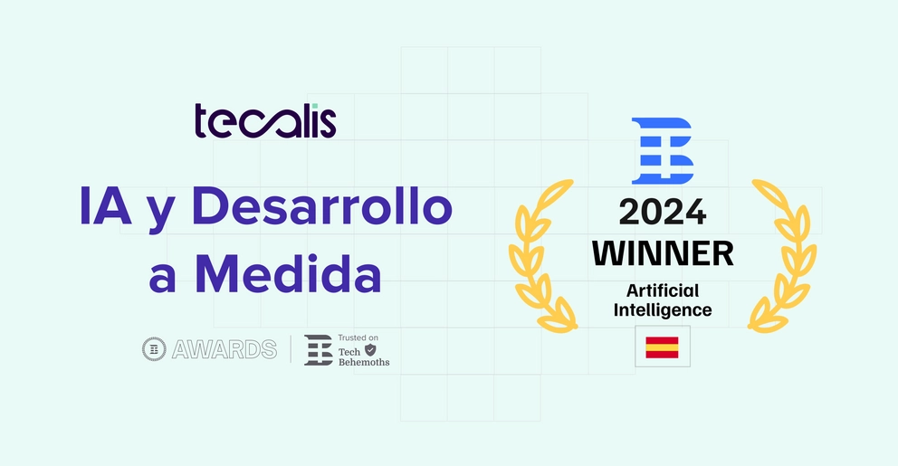 AI IA Ganadores Tecalis TechBehemoths Awards 2024 Desarrollo de Software a Medida Premios