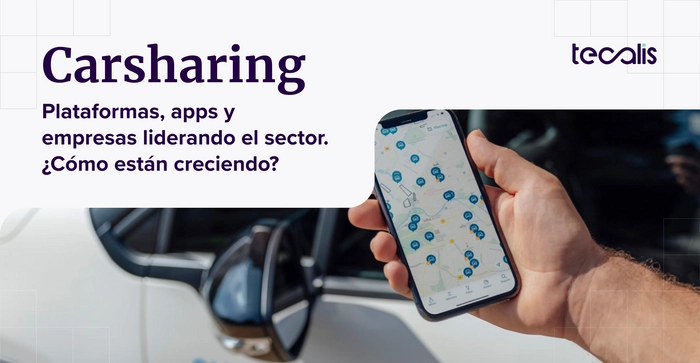 Móvil app de carsharing con puntos de recogida