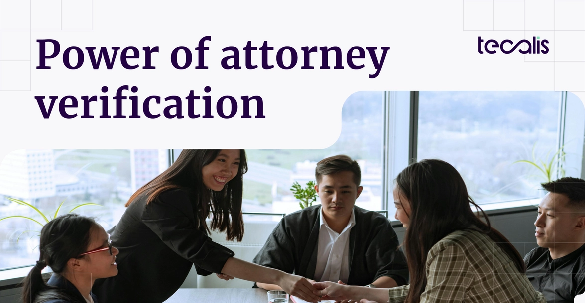 Power of attorney verification | What is it