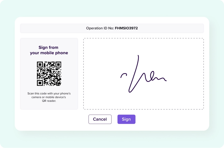 electronic signature