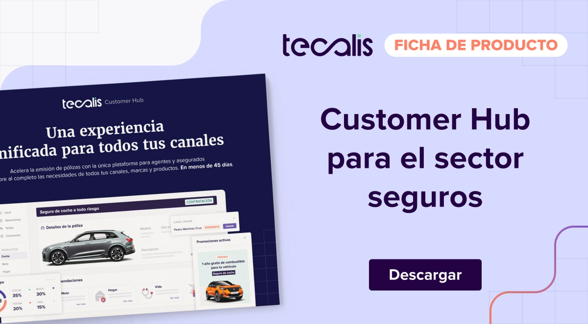 Customer Hub para el sector seguros